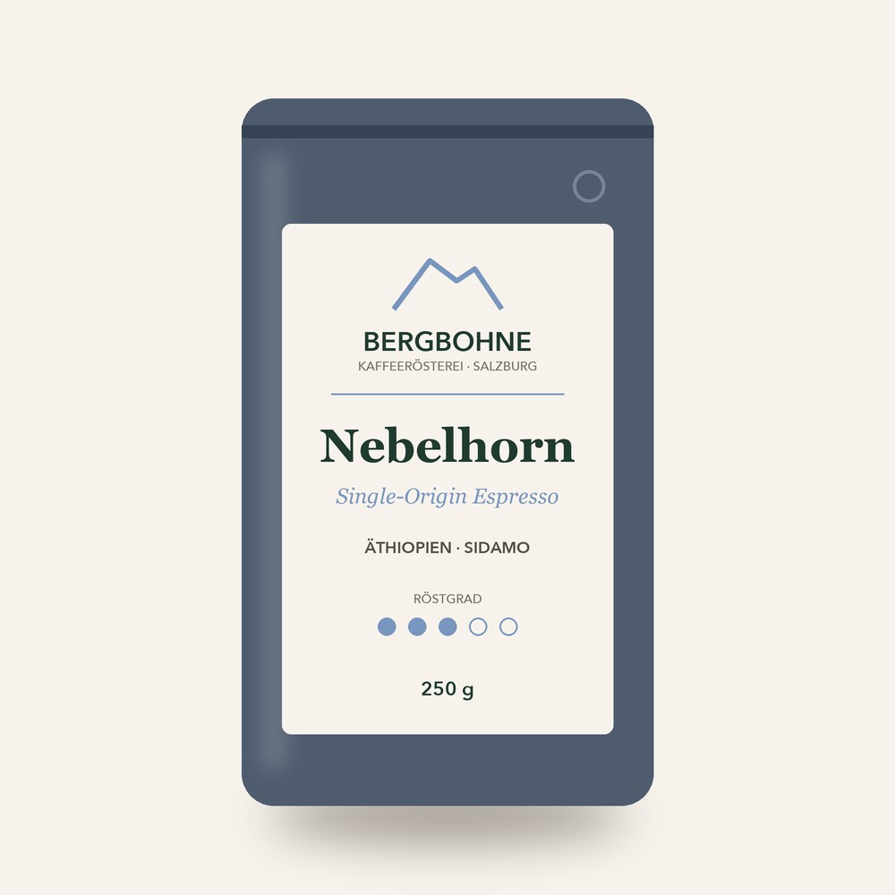 Nebelhorn Single-Origin Espresso Äthiopien 250 g
