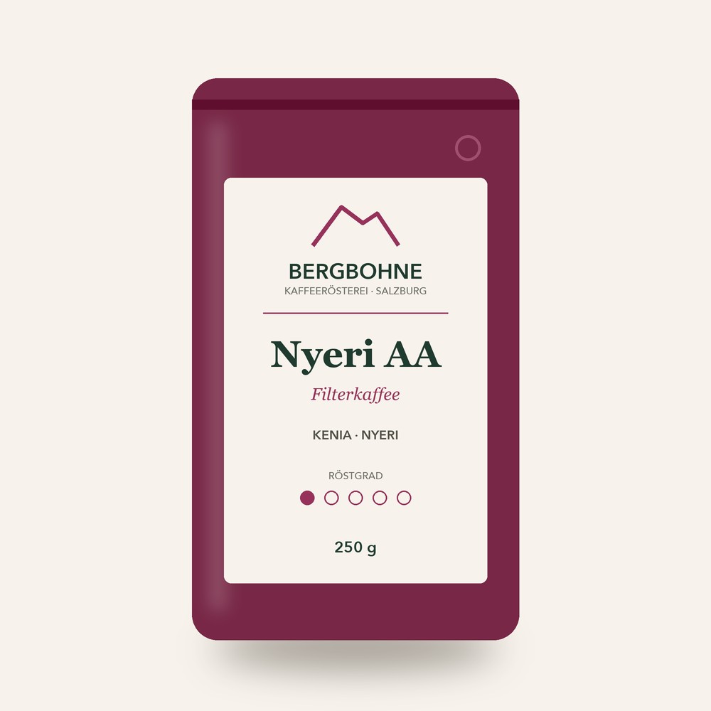 Kenia Nyeri AA Filterkaffee 250 g